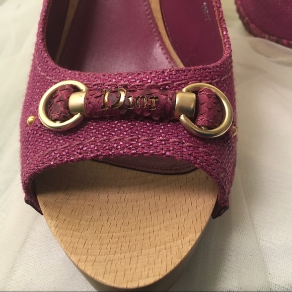 DIOR heels 👠 purple size 42 EUR - Picture 2 of 13